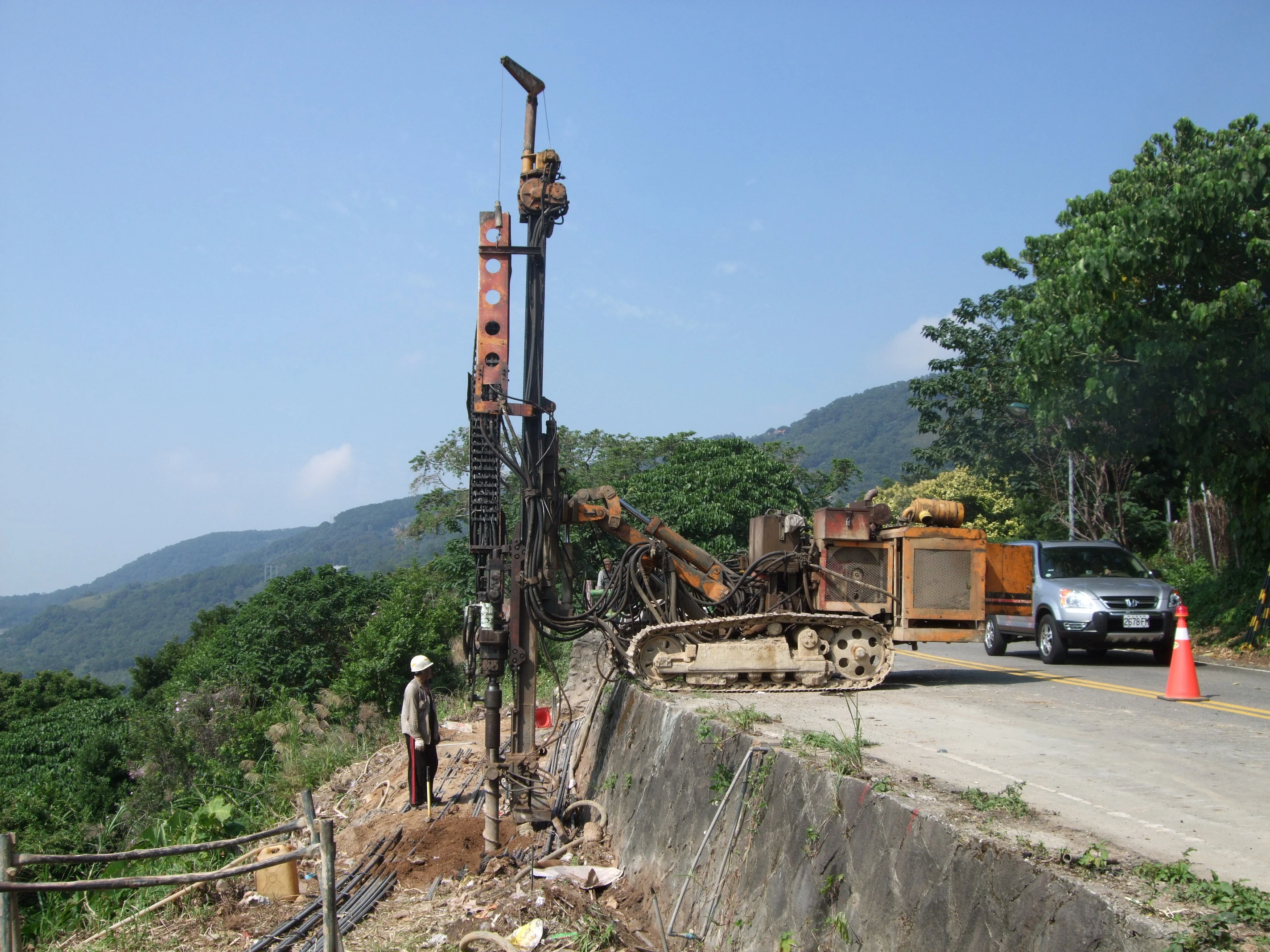 【微型桩】阳明山山区道路周边环境改善工程